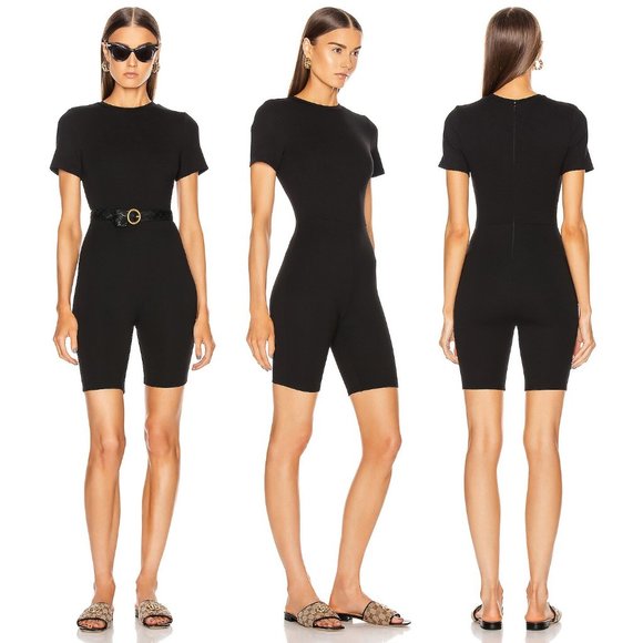 GRLFRND Black Short Sleeve Romper - Picture 3 of 8
